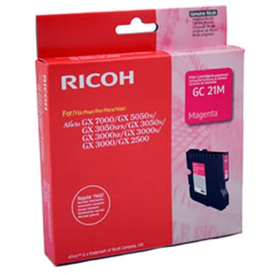 Tusz Oryginalny Ricoh GC-21M (405534) (Purpurowy)