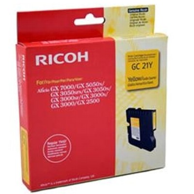 Tusz Oryginalny Ricoh GC-21Y (405535) (Żółty)