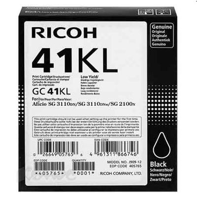 Tusz Oryginalny Ricoh GC-41KL (405765) (Czarny)